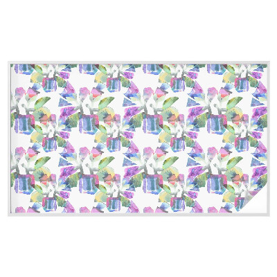 Dekorativna folija za steklo vitraž Barvita abstrakcija