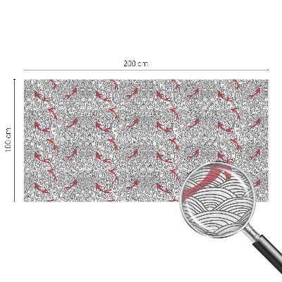 Mlečna folija za okna vitraž Valovit vzorec