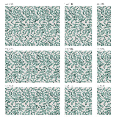 Okenska folija vitraž za zasebnost Zeleni listi