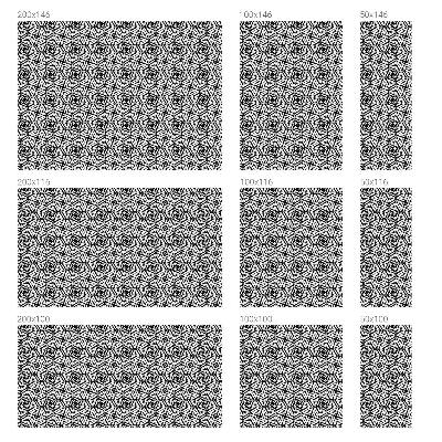 Folija za okna proti soncu Geometrični listi