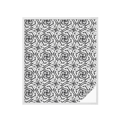 Folija za okna proti soncu Geometrični listi