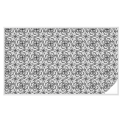 Folija za okna proti soncu Geometrični listi