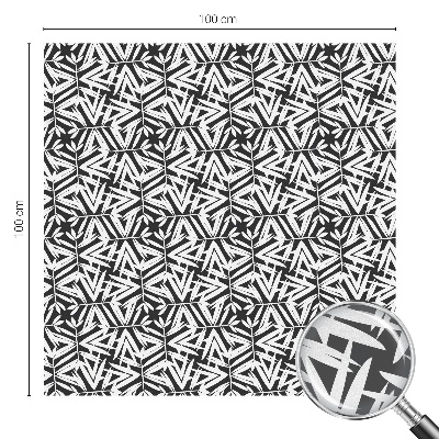 Folija za okna proti soncu Geometrični listi