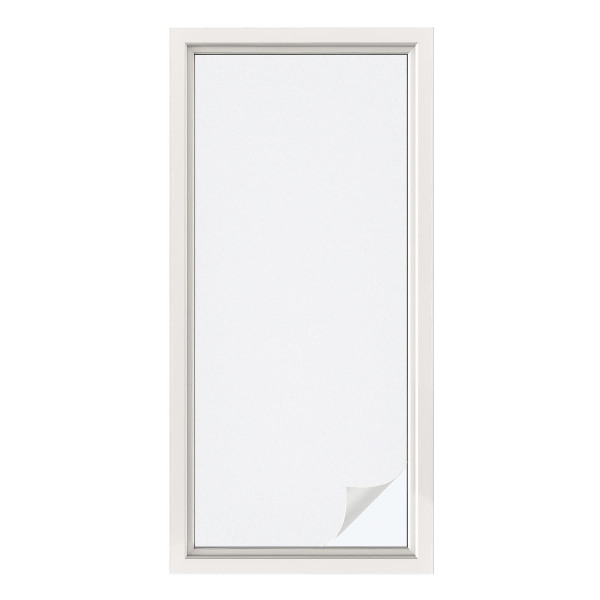 Okenska folija za zaščito pred pogledi Nežna bela