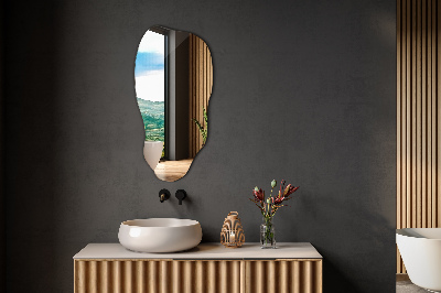 Ogledalo nepravilna oblika sodoben slog