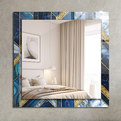 Okrasno ogledalo Abstraktni geometrijski mozaik