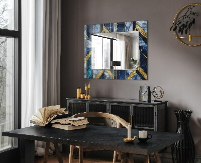 Okrasno ogledalo Abstraktni geometrijski mozaik