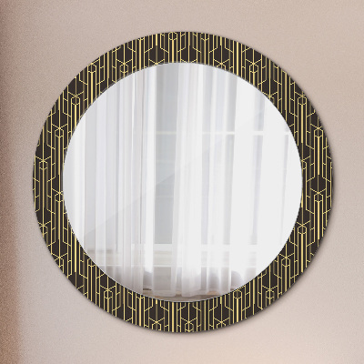 Tiskano okroglo ogledalo Izvleček