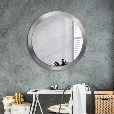 Tiskano okroglo ogledalo Sijoč jeklo