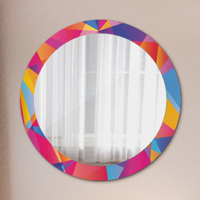Okroglo okrasno ogledalo Geometrijska sestava