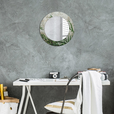 Tiskano okroglo ogledalo Praproti
