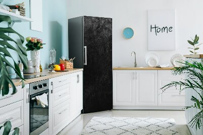 Dekoracija za hladilnik Črni marmor