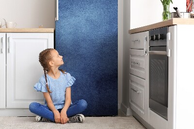 Nalepka za hladilnik Modra abstrakcija