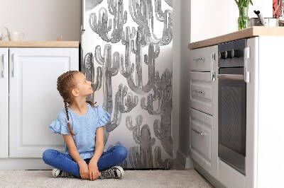 Dekoracija za hladilnik Pobarvan kaktus