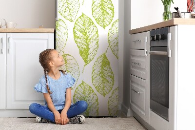 Dekoracija za hladilnik Zeleni listi