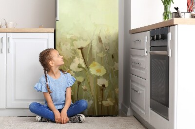Magnetna podloga za hladilnik Poljske rože