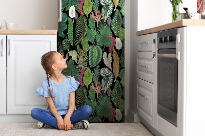 Dekoracija za hladilnik Tropski listi
