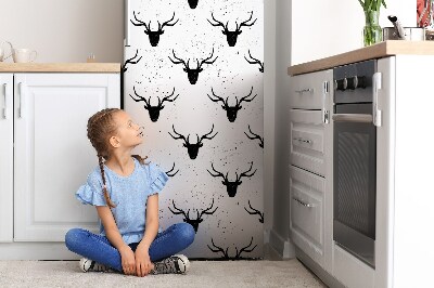 Magnetna podloga za hladilnik Minimalistični vzorec jelenov