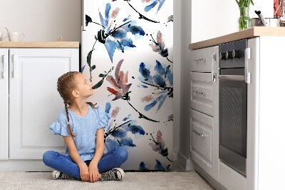 Magnetna podloga za hladilnik Akvarelni cvetovi