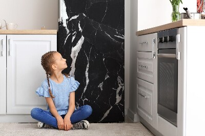 Dekoracija za hladilnik Črni marmor