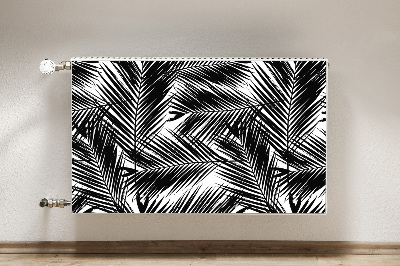 Pokrov radiatorja Črni palmovi listi