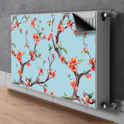 Dekoracija za radiatorje Cvetoče drevo