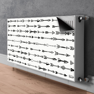 Pokrov za radiator PVC Geometrijski posnetki