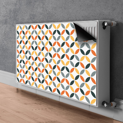 Pokrov za radiator PVC Geometrijska kolesa