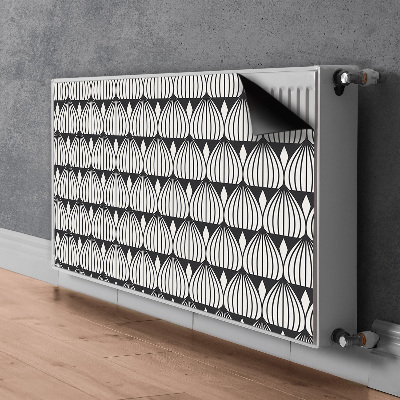 Pokrov radiatorja Retro vzorec