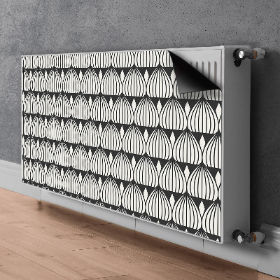 Pokrov radiatorja Retro vzorec