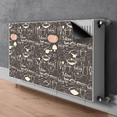 Dekoracija za radiatorje Kuhinjska orodja