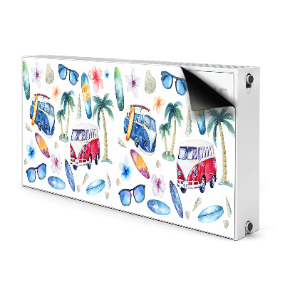 Pokrov za radiator PVC Surferska plaža