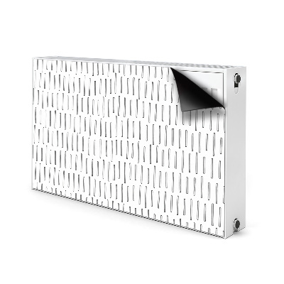 Pokrov za radiator PVC Narisane črte