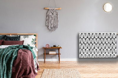 Dekoracija za radiatorje Triangles vzorec boho