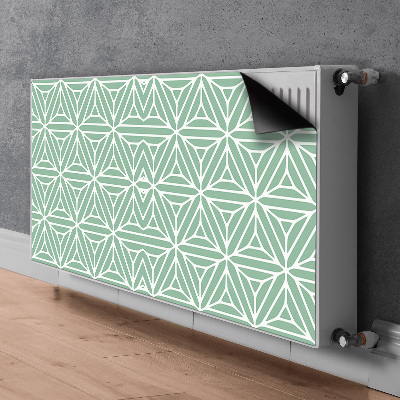 Pokrov za radiator PVC Geometrijske oblike