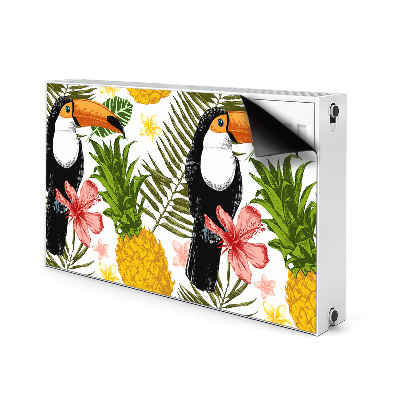 Dekoracija za radiatorje Toucan in ananas