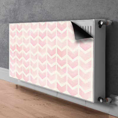 Pokrov za radiator PVC Roza vektorji