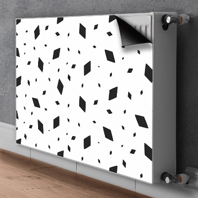 Pokrov za radiator PVC Geometrijski motivi