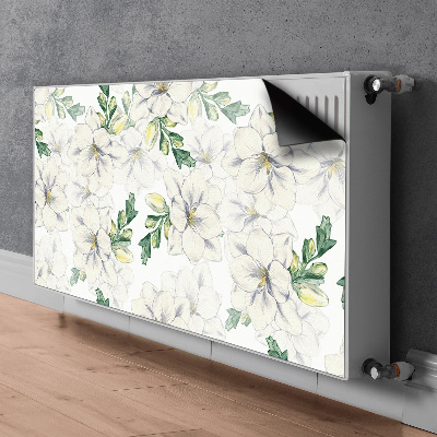 Pokrov za radiator PVC Cvetje