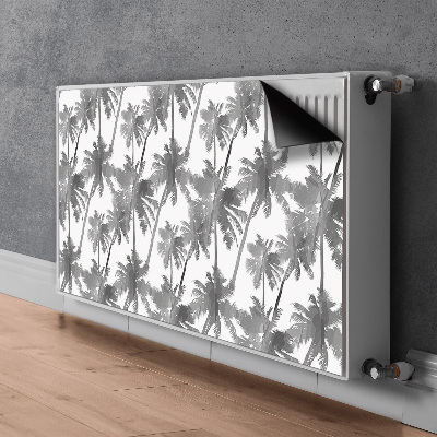 Pokrov za radiator PVC Sive palme