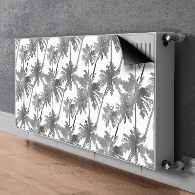 Pokrov za radiator PVC Sive palme