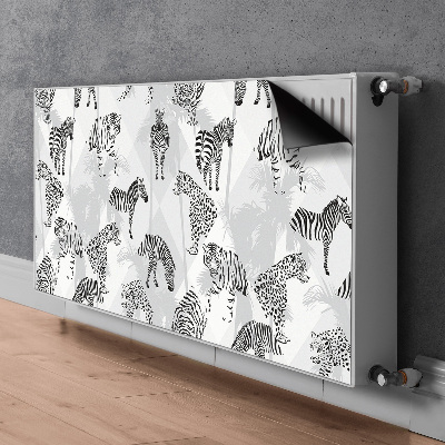 Dekoracija za radiatorje Tigri in zebre