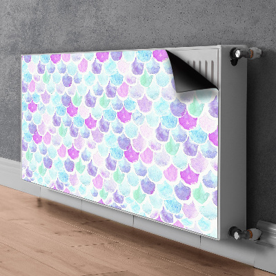 Pokrov za radiator PVC Pisane kapljice