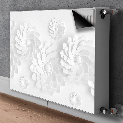 Dekoracija za radiatorje Cvetni 3d vzorec