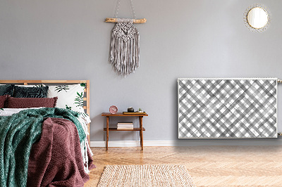 Pokrov za radiator PVC Siva rešetka