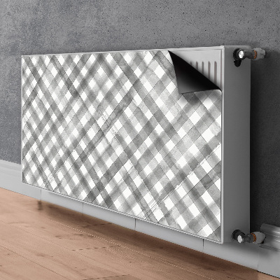 Pokrov za radiator PVC Siva rešetka