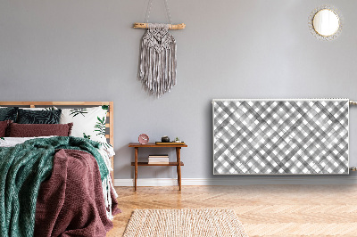 Pokrov za radiator PVC Siva rešetka