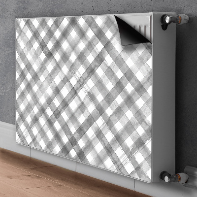Pokrov za radiator PVC Siva rešetka