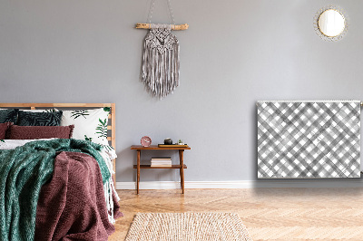 Pokrov za radiator PVC Siva rešetka