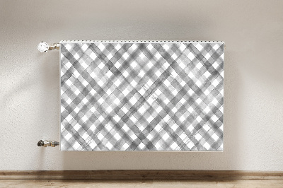 Pokrov za radiator PVC Siva rešetka